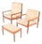 Set of Armchairs by Grete Jalk Edited for Poul Jeppesens Møbelfabrik, 1956 For Sale