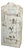 Decorative Paint Steel Cupboard, 1880 For Sale