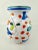 1960s Vintage Italian Hand Painted Ceramic Vase For Sale - Image 5 of 9