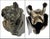 Austrian Seated Composition Pug Dog Lifesize Sculpture For Sale - Image 4 of 5