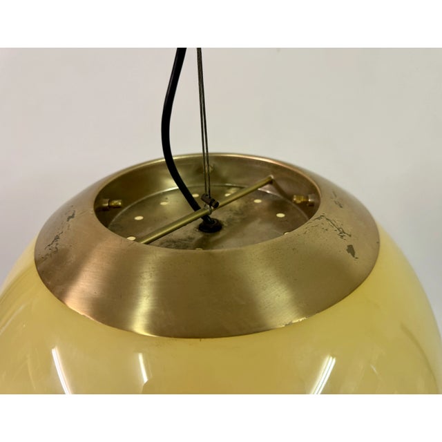 Mid-Century Modern Murano Glass Ball Pendant from La Murrina, 1970s For Sale - Image 3 of 12