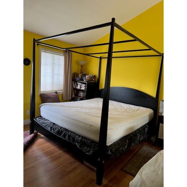 Ethan Allen Swedish Home Collection Ca; King Canopy Bed Chairish