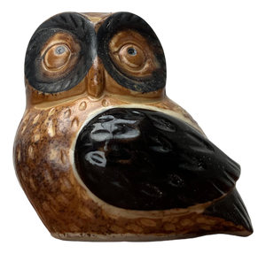 Mid-Century Ceramic Owl Figurine, 1960s