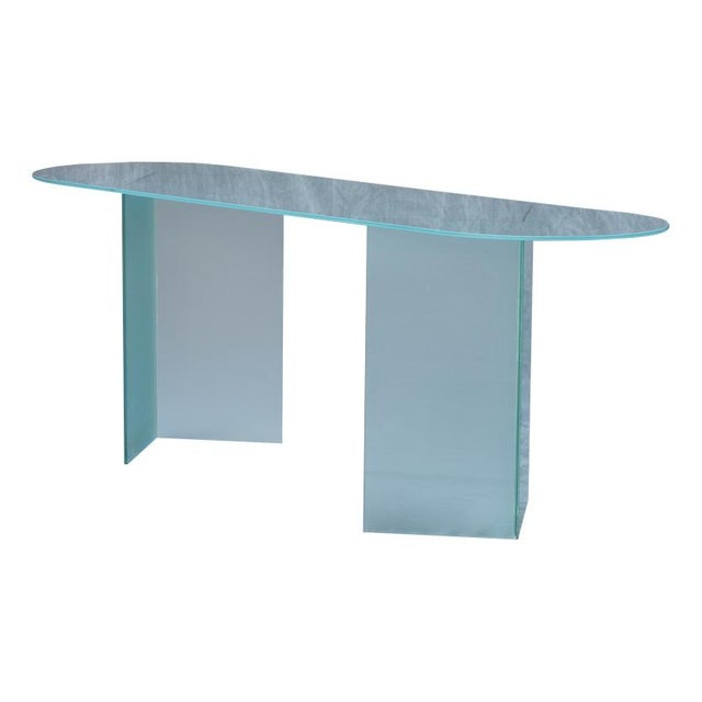 Fontana Arte Italian Table in Crystal from Fontana Arte For Sale - Image 4 of 4