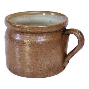 Vintage French Stoneware Rillette Pot/Cider Mug