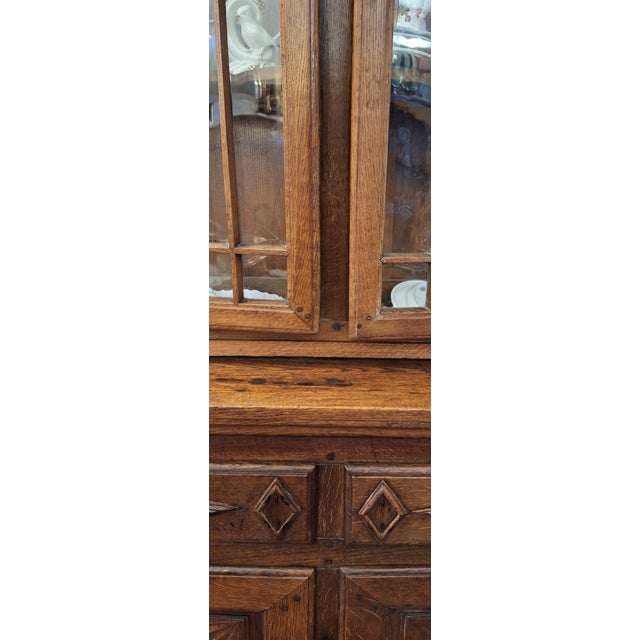 Antique Biedermeier Top Display Cabinet, 1840 For Sale - Image 9 of 10