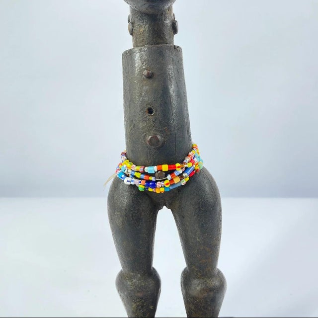 Early 20th Century Kulango Figure on Custom Base Cote d'Ivoire For Sale - Image 4 of 8