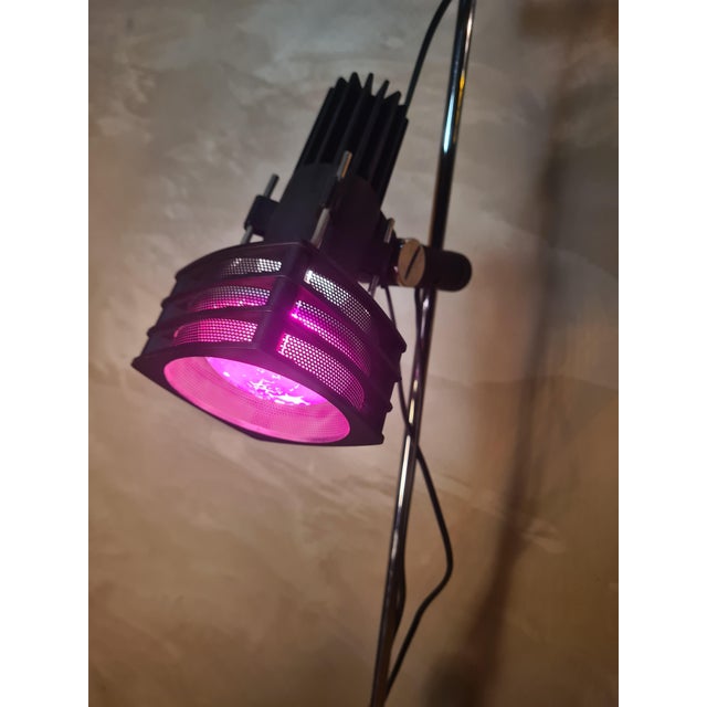 Metal Floor Lamp from Hustadt Leuchten, Germany, 1975, in Very Good conditions. Designed 1970 to 1979 European Plug (up to...