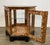 Henredon Vintage 1970s Hollywood Regency Hexagonal Faux Tortoiseshell Vitrine Cabinet For Sale - Image 4 of 6