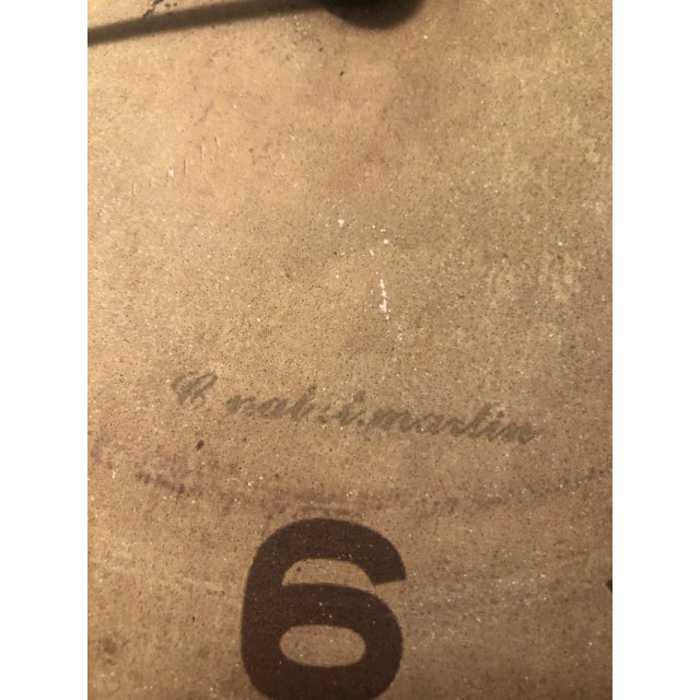 1980s French Style Wall Clock, Non Working For Sale - Image 9 of 10