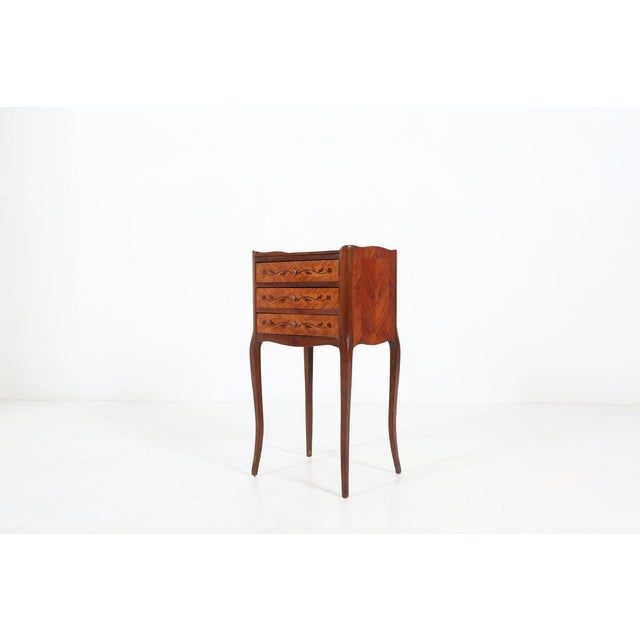 20th Century Napoleon III French Nightstand, 1950s For Sale - Image 6 of 13