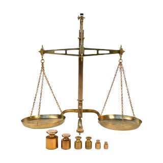 Vintage English Scale, 1940s For Sale