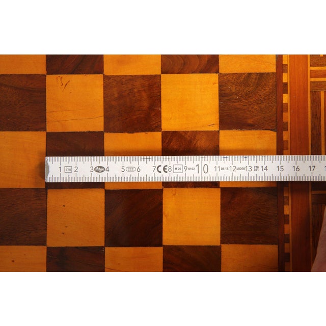 Late 19th Century Chess Table, 1890 For Sale - Image 6 of 13
