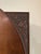 Brown Early 20th Century British Made Art Nouveau Wardrobe Armoire With Stunning Carved Relief Accents and Hardware For Sale - Image 8 of 12
