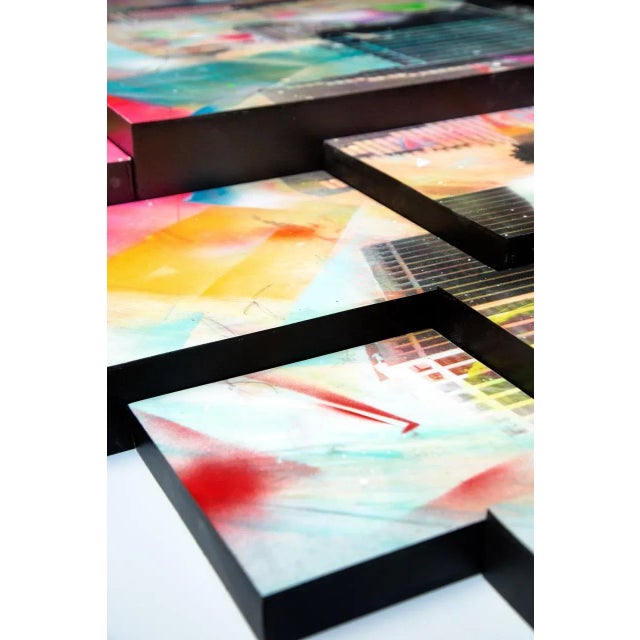 This is one of alberto sanchez's most iconic contemporary art installations. This gorgeous painted photograph is comprised...