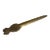 Pineapple Sculptural Solid Brass Letter Opener For Sale
