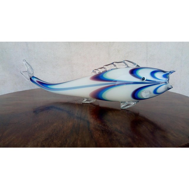 Murano Glass Fish, 1970s For Sale - Image 6 of 16