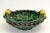 Marked Vallauris France Ceramic Lemon Basket Green & Yellow Mid-Century Modern For Sale - Image 13 of 13