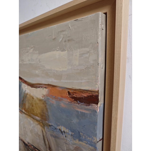 2020s Temps Calme, Abstract Landscape, Contemporary, Framed by Sophie Dumont For Sale - Image 5 of 8