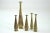Five Engraved Brass Flower Vases, Probably Damascus, Circa 1900 For Sale - Image 12 of 13