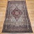Late 19th Century 19th Century Persian Kerman Lavar Area Rug, Handwoven Floral Pattern, Ivory & Red, 5’ X 8’ For Sale - Image 5 of 12