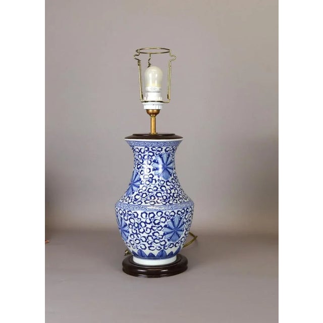 Mid-Century Ceramic Oriental Lamps, Set of 2 For Sale - Image 10 of 11