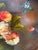 Vintage Oval Wood Floral Tole Painted Tray For Sale - Image 9 of 17