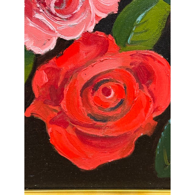 Glorious in Red, Pink and White For Sale - Image 4 of 6