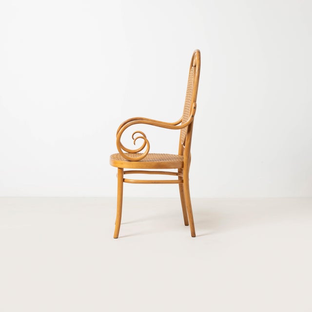 Bentwood No. 17 Long John Armchairs from Michael Thonet, Poland, 1980s, Set of 6 For Sale - Image 10 of 11