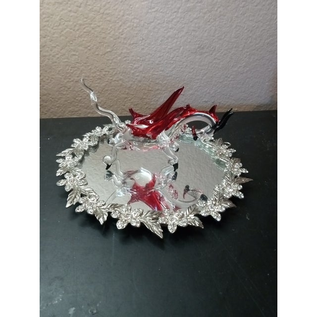 Transparent 1980s Exquisite Signed Liuli Tittot Limited Edition Whimsical Unicorn Figurine For Sale - Image 8 of 8