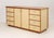 Gabriella Crespi Style Vintage Wicker and Walnut Tv Cabinet For Sale - Image 9 of 12