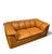 Animal Skin Italian Cocker 2-Seater Sofa in Cognac Leather by Franco Bresciani for Poltrona Frau, 1970s For Sale - Image 7 of 12