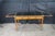 Antique French Louis XVI Kingwood Marquetry Leather Top Bureau Plat Writing Desk For Sale - Image 6 of 17