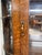 Antique Victorian Edwardian Quarter Sawn Tiger Oak Curved China Cabinet Curio For Sale In Kansas City - Image 6 of 10