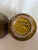 1960s Two Aldo Londi for Bitossi Ceramic Mustard Flower Pots For Sale - Image 5 of 8
