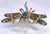 Boho Chic 1970s Enamel Dragonfly Diamond Pendant For Sale - Image 3 of 11