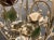 Italian Tole Flower Chandelier, 1960s For Sale - Image 4 of 8