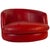Milo Baughman for Thayer Coggin Leather Swivel Tub Chair, 2000 For Sale - Image 4 of 7