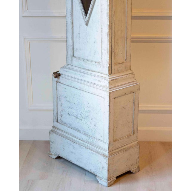 Swedish Gustavian Neoclassical Longcase Clock, Circa 1800 For Sale - Image 9 of 11