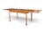 Brown Mid-Century Danish Modern Teak Extendable Dining Table For Sale - Image 8 of 9