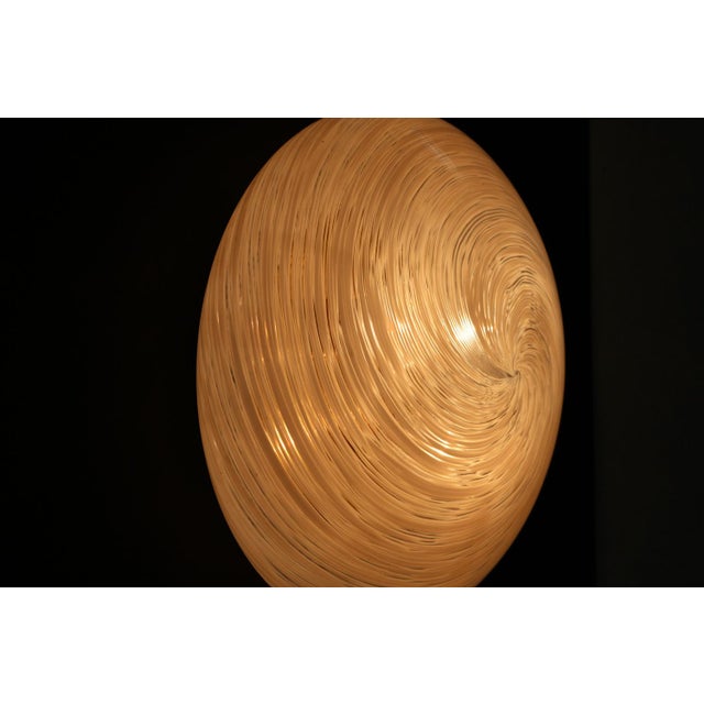 Mid-Century Design Swirl Wall Lamp from Hillebrand, 1960s For Sale - Image 6 of 10