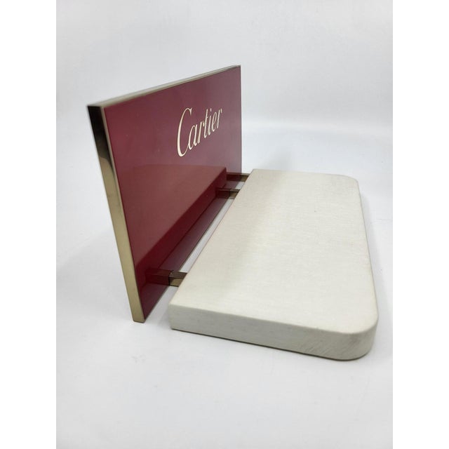 French Brand Display Box by Cartier For Sale - Image 4 of 7