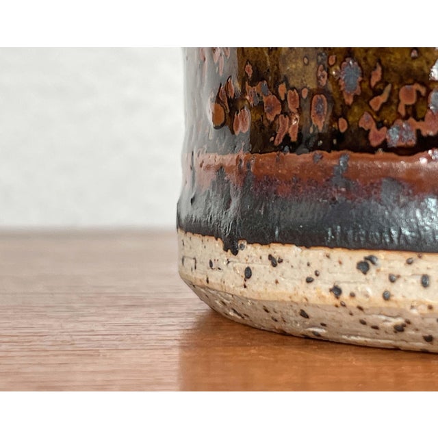 Mid-Century Modern Mid-Century Modern Danish Studio Pottery Bowl by Erik Askholm, 1960s For Sale - Image 3 of 17