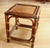1970s Handmade Rattan, Bamboo and Wooden Plant Stand - Vintage For Sale - Image 5 of 11