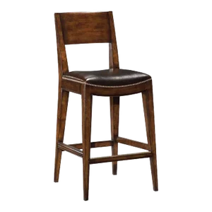 Cashiers Counter Stool, Bordeaux Finish