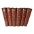 20th C. Fine Leather Binding - Churchill's Second World War - Complete Six Volumes For Sale