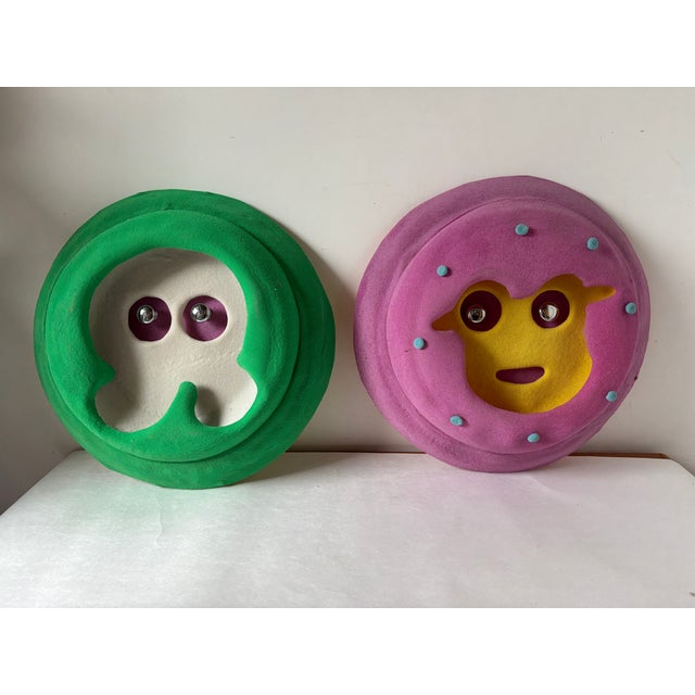 Michel Froment, Diptych Wall Sculptures, 2011, Mixed Media, Set of 2 For Sale - Image 4 of 11