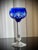 Blue Cobalt Blue Massenet Crystal Hock Glasses by Saint-Louis, 1920, Set of 5 For Sale - Image 8 of 15