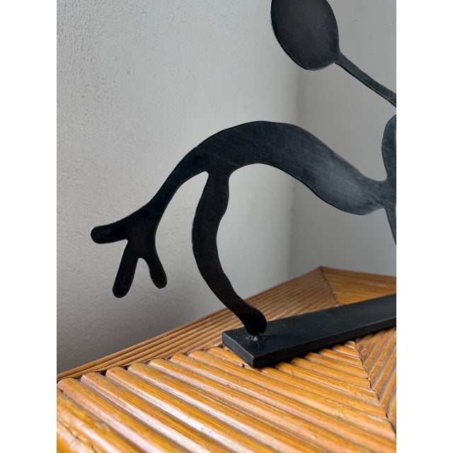 Black Vintage Sculpture by Anna Efverlund for Ikea, 1990 For Sale - Image 8 of 18