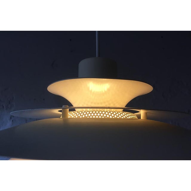 Vintage Danish Hanging Lamp from Jeka, 1970s For Sale - Image 4 of 5